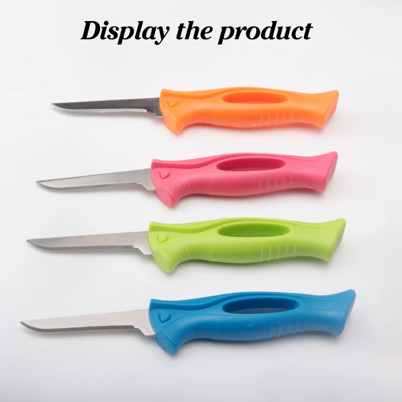 سكين تقطيع السمك من الفولاذ المقاوم للصدأ ، أدوات التخييم ، مقبض تقطيع اللحم ، ملحقات قارب الصيد في الهواء الطلق ، جودة عالية