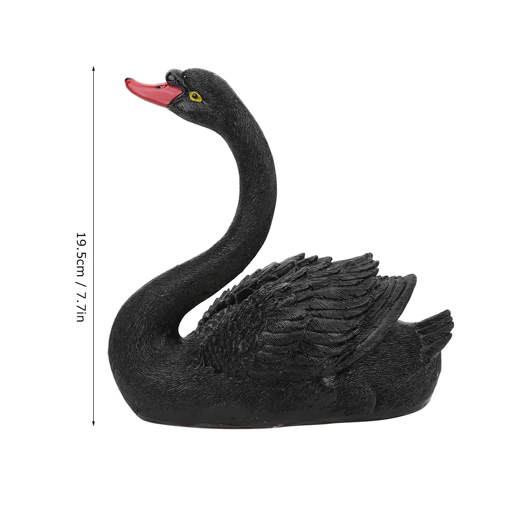 Resin Simulation Floating Home Garden Decoration Swan Ornament Pool Pond Courtyard Golf Courses Parks Elegant Decoration