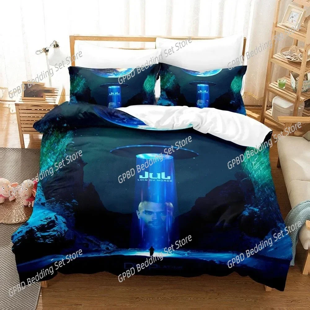 

JuL Set C'est Pas Des Lol Bedding Set 3D Printed Suitable for Bedroom Duvet Cover Set With Pillowcases Kids Home Textile