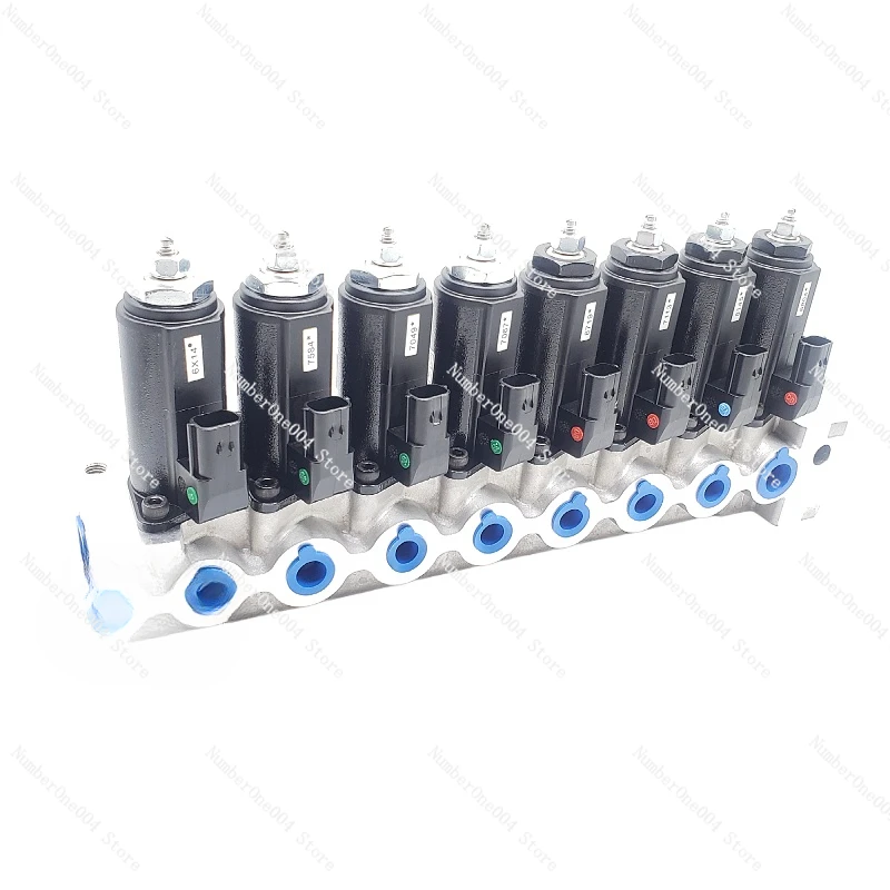 Applicable to Excavator SK200 210 230 250 350 -8-6E Super 8 Proportional Rotary Pilot Solenoid Valve Group