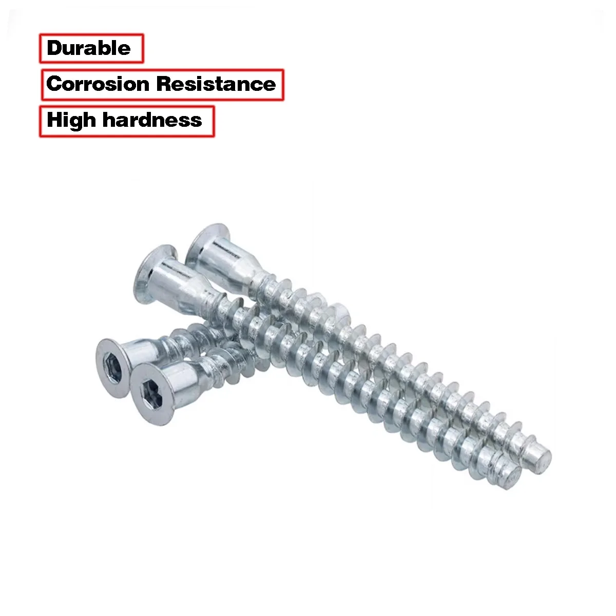 Cabinet Furniture Self Tapping Screws/Countersunk Hexagonal Thread Bolts M5M6.3M7