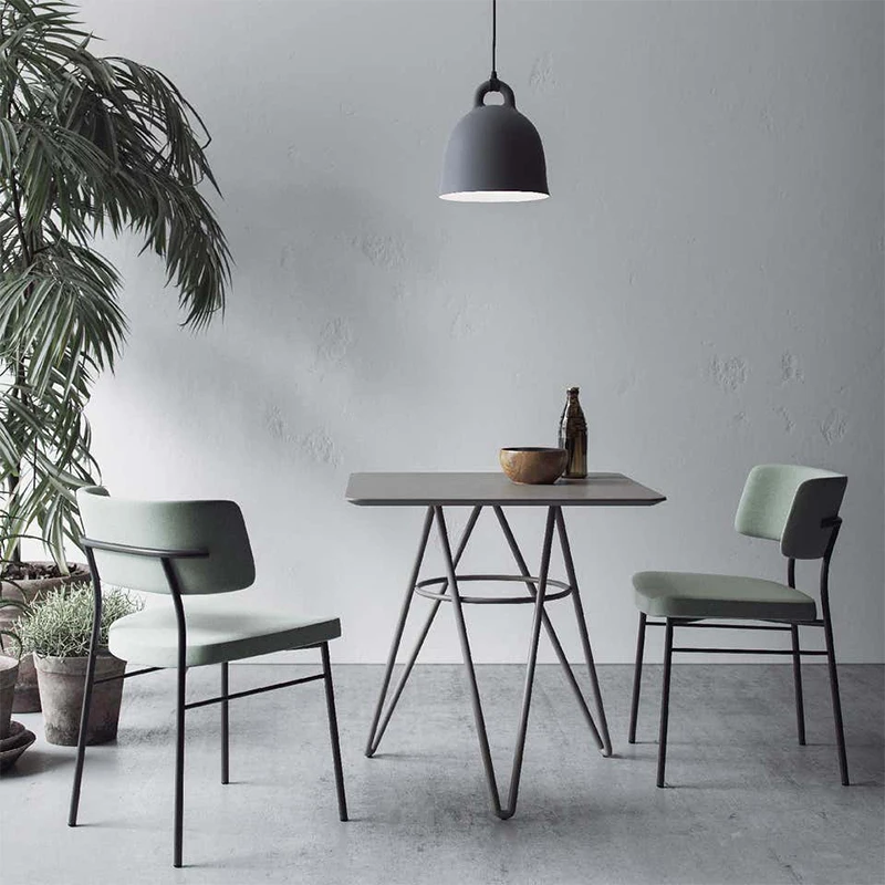 Ergonomic Hotel Dining Chairs Velvet Vanity Throne Restaurant Dining Chairs Designer Events Sillas Para Comedor Home Furniture