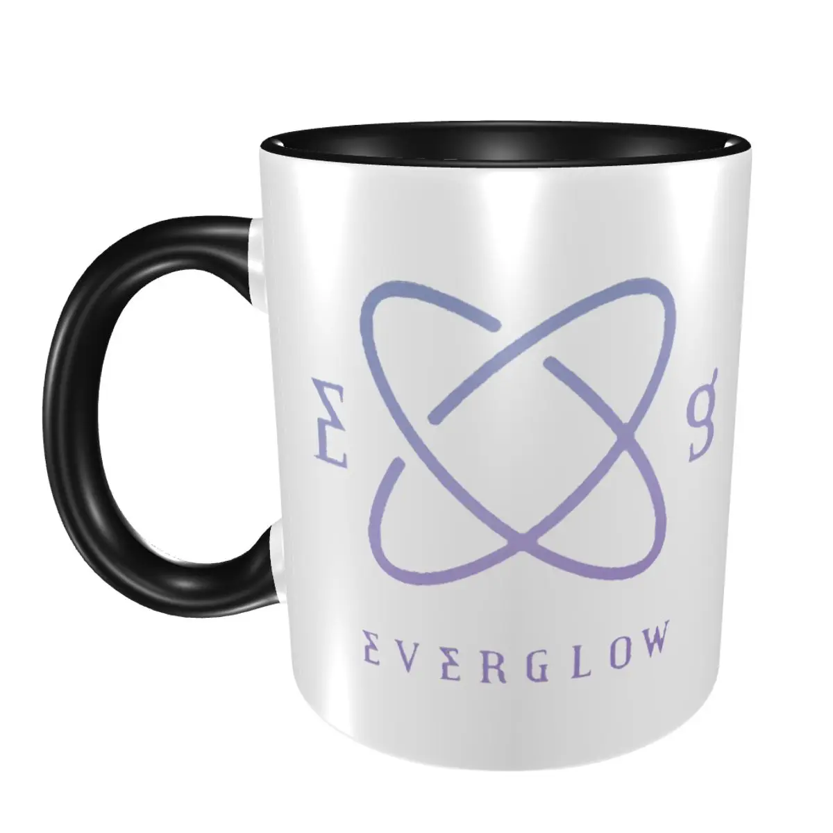 

Кружка с логотипом Everglow, забавные керамические кофейные чашки, чайные кружки, чашка для молока, посуда для напитков, подарки для женщин и мужчин