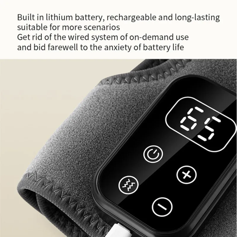Graphene electric heating massage device - Keeps feet and ankles warm, protects joints