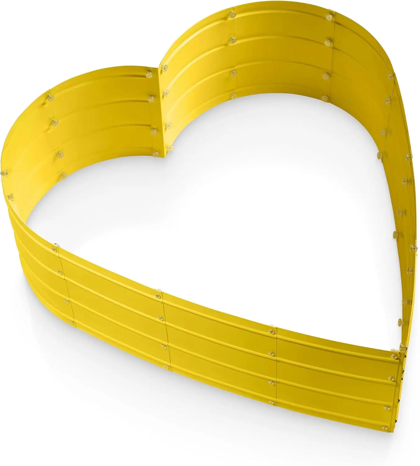 

Galvanized Raised Garden Beds Outdoor // Planter Raised Beds for Gardening, Vegetables, Flowers // Large Metal Garden Box (Yello