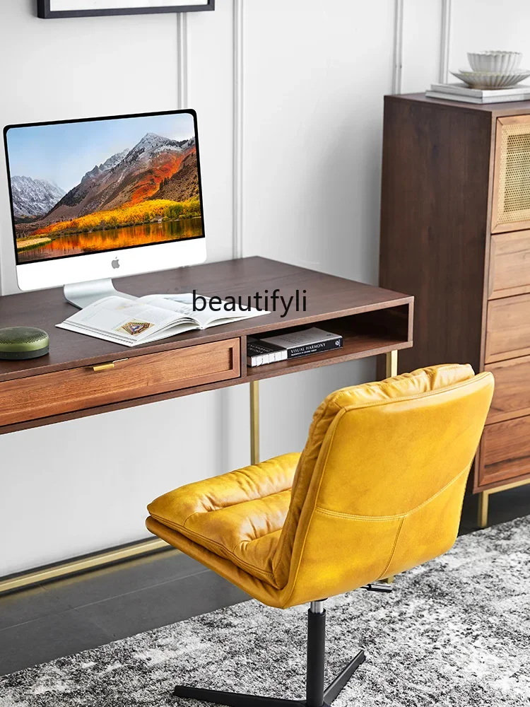 X Desk City Creative Italian Minimalist Light Luxury Office Home Bedroom Computer Desk