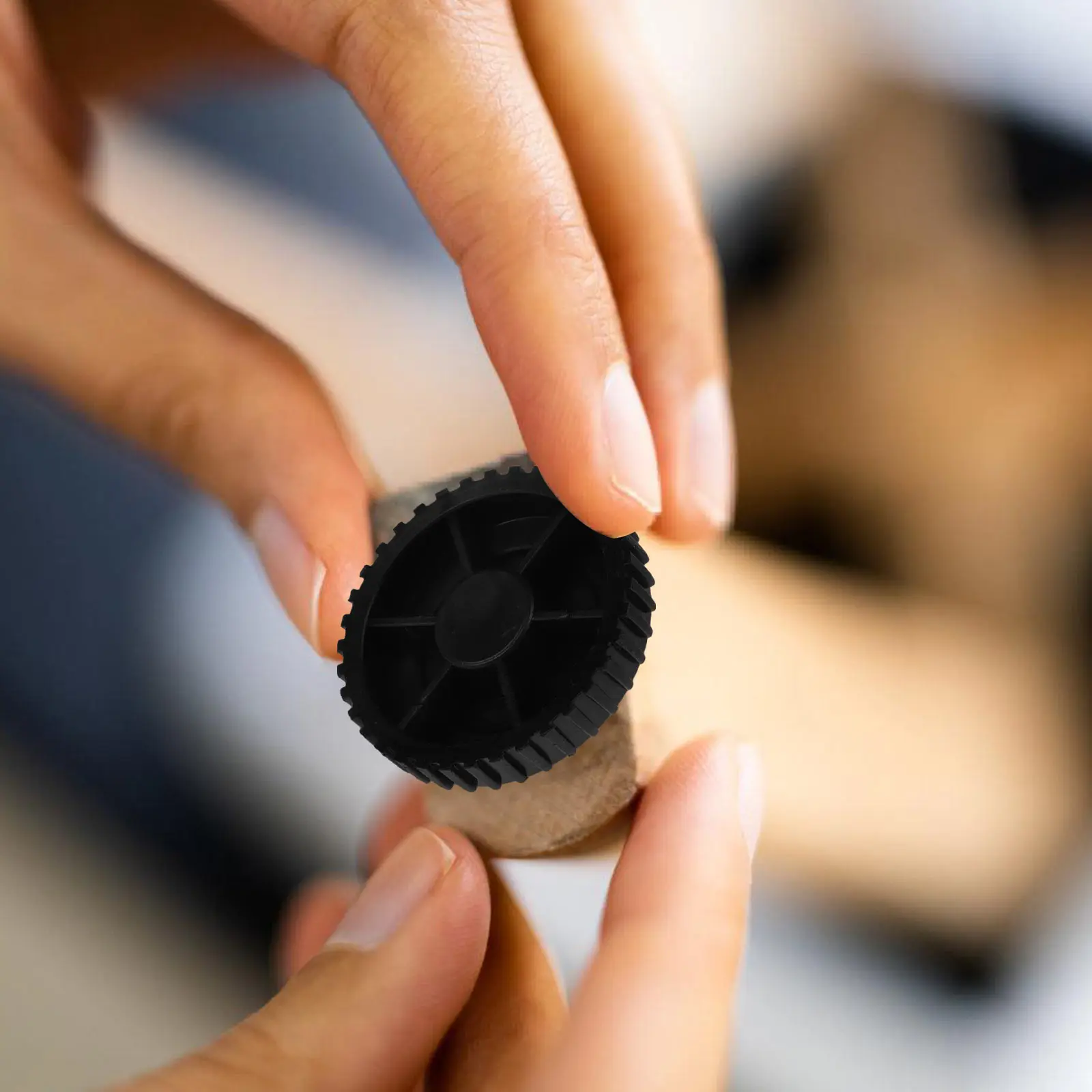 

12pcs Furniture Feet Non-slip Shock Absorber Plastic Levelers for Table Cupboard M8 18mm 48mm Outdoor Pad Anti Skid Pads Chair