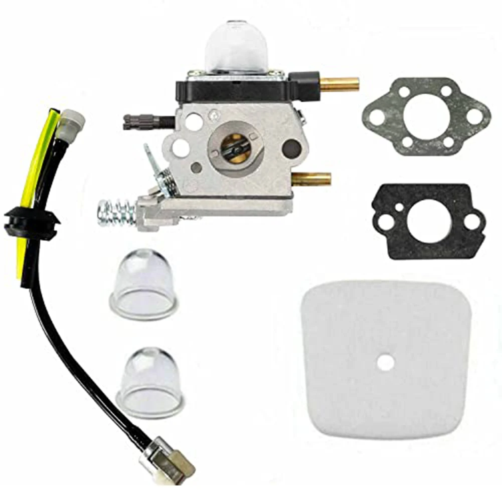 

All in One Carburetor Kit with Air Filter Hose and Fuel Components for Mantis Garden Tillers Compatible with Various Models