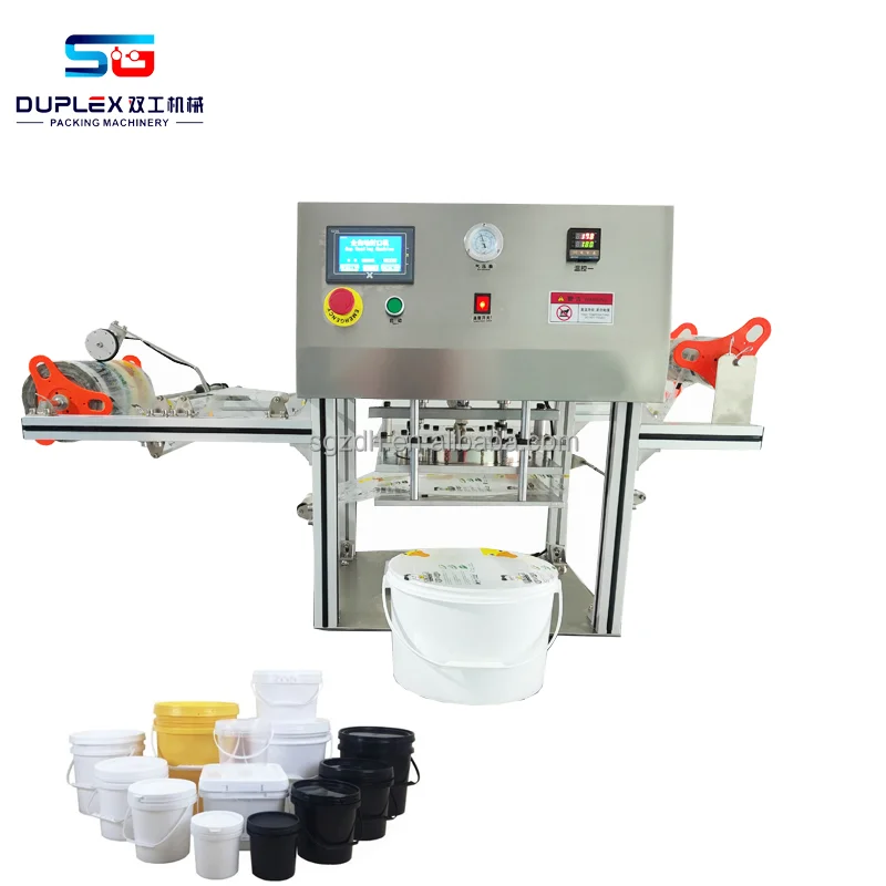Electric Semi-automatic Continuous Sealing Machine For Apparel Beverage Food Packaging Paper/Plastic Material