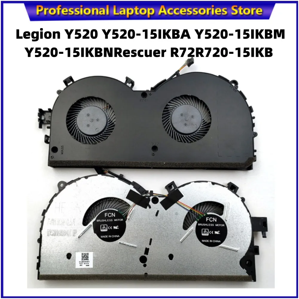 

For Lenovo Y520-15IKBN Y520-15IKBM R720-15IKBN R720-15IKBM FAN R520 Laptop CPU cooling Fan Cooler Notebook