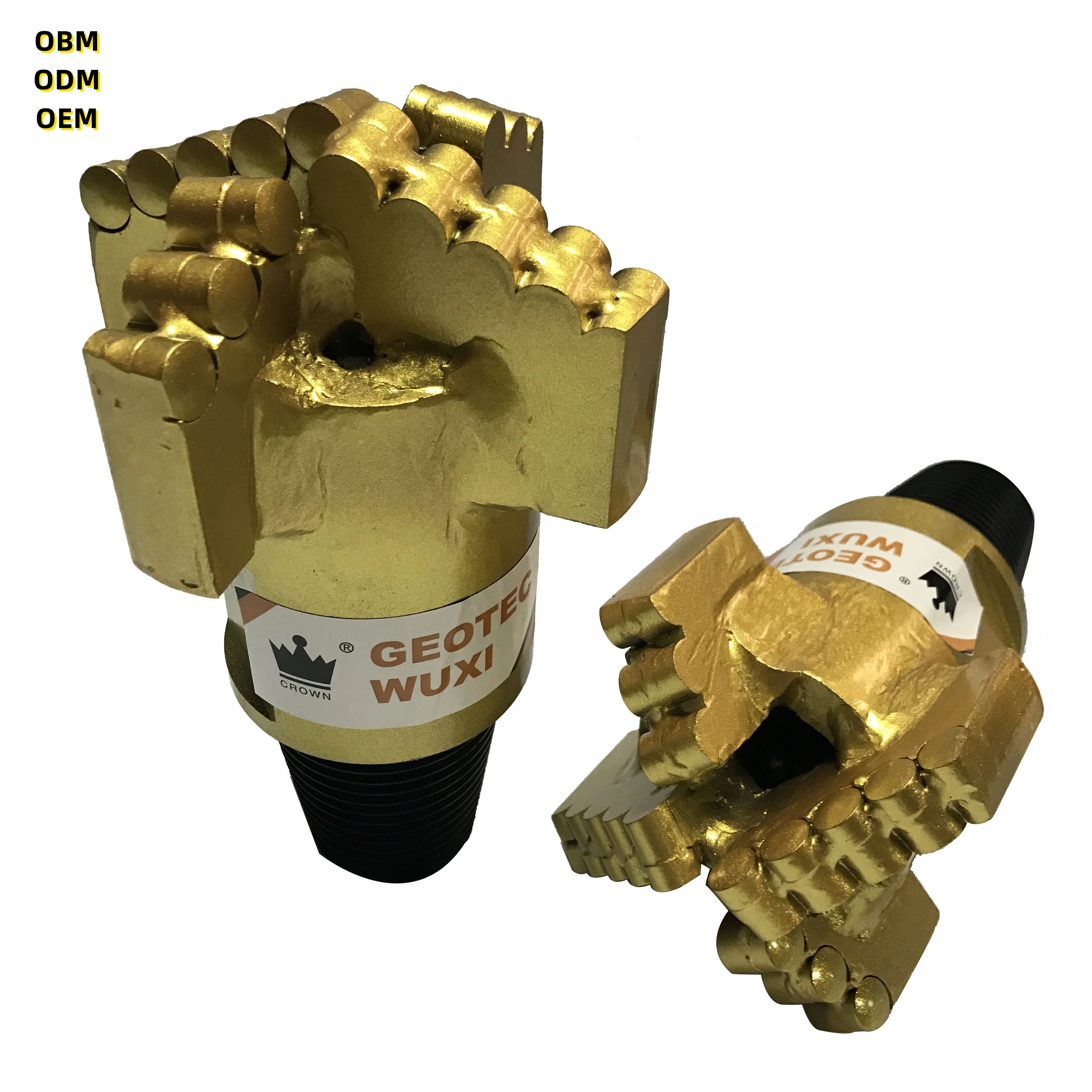 CROWN Drill 3 شفرات 4 أجنحة API أحجام سحب غير أساسية HQ/NQ/PQ الصين تصنيع Pdc Bit #2