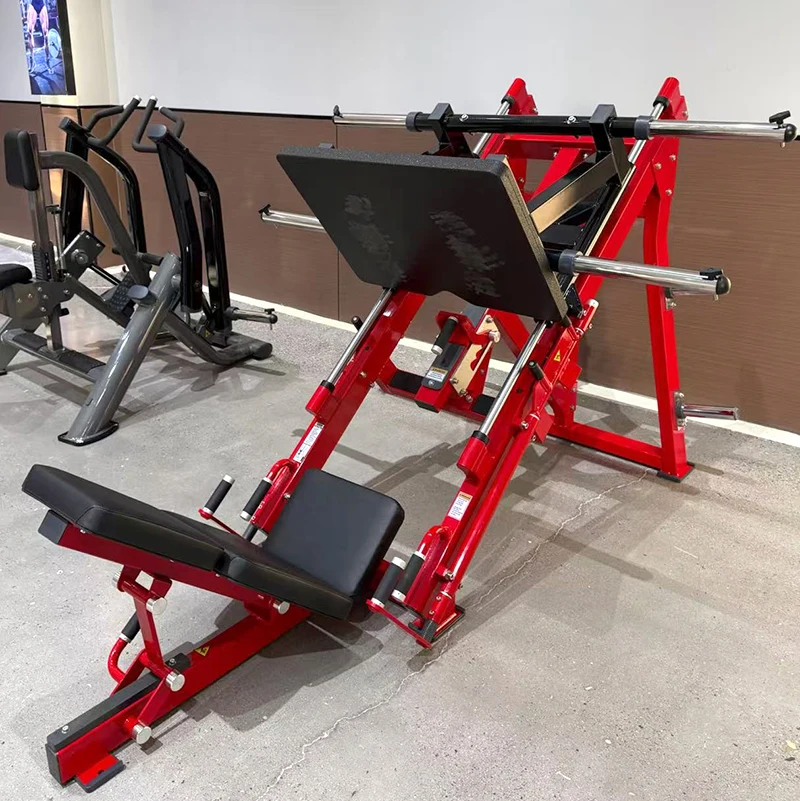 High Quality Machine Gym Equipment Strength Training Weight Plate Loading Linear Leg Press