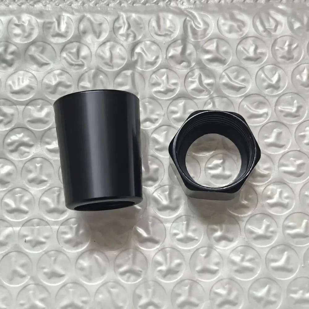 Bathroom Accessories Practical Water Pipe Connector Metal Long Nut Shower Hose Adapter Hexagon Round Fitting Inlet & Outlet