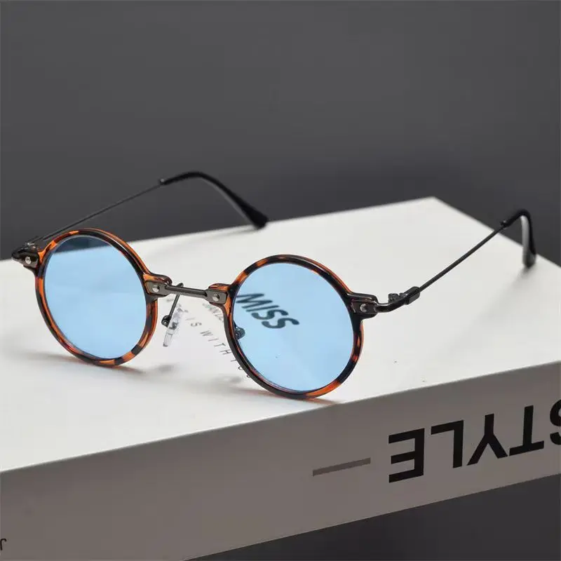 

Vintage Designer Outdoor Woman Sunglasses Men Round Fashion Titanium High Quality Sun Glasses Man UV Protection Glasses