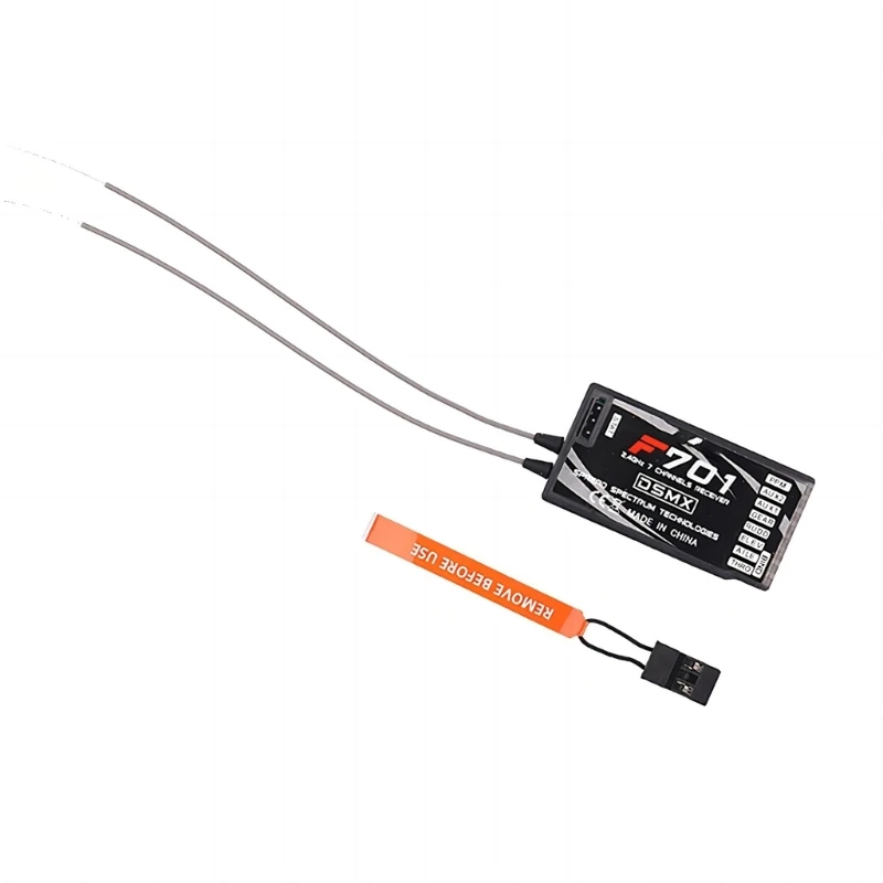 F701 2.4GHz 7 Channel Receiver DSM2 for Remote Control System Wide Compatibility