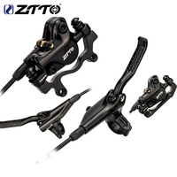 ZTTO MTB Road Bike Oil Pressure Brakes 2 Piston Hydraulic Disc Brake Lightweight XC Trail Calipers 160 180mm Rotors Compatible