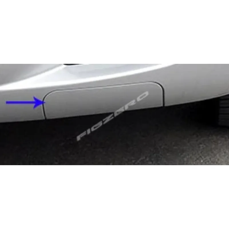 Figzero Brand New Front Rear Bumper Flapper Trailer Towing Hitch Cover No Paint No Color for Citroen C-Elysée 2008-2013