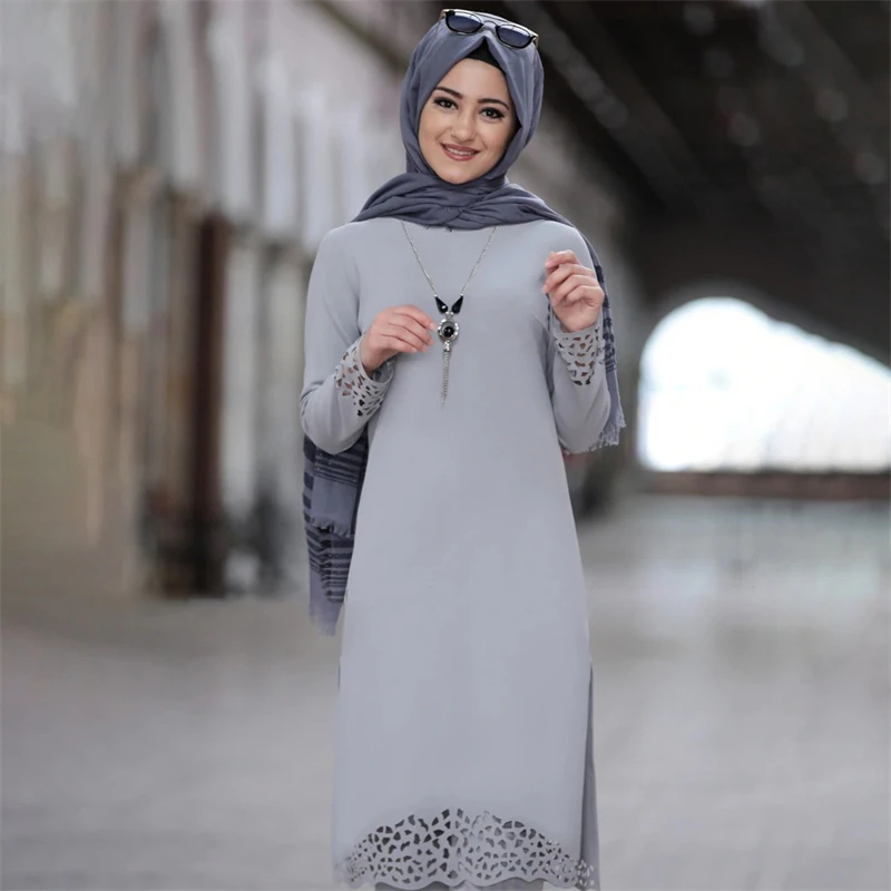 Abaya musulmana turca para mujer, conjunto de blusa larga informal, pantalones de talla grande, vestido de caftán islámico de Dubái, trajes de Ramadán, 2 piezas