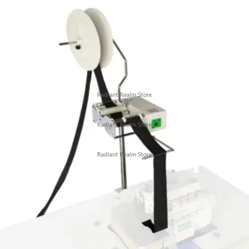 Sewing machine belt feeding elastic belt feeding machine, sewing machine loose strip machine, lace webbing machine