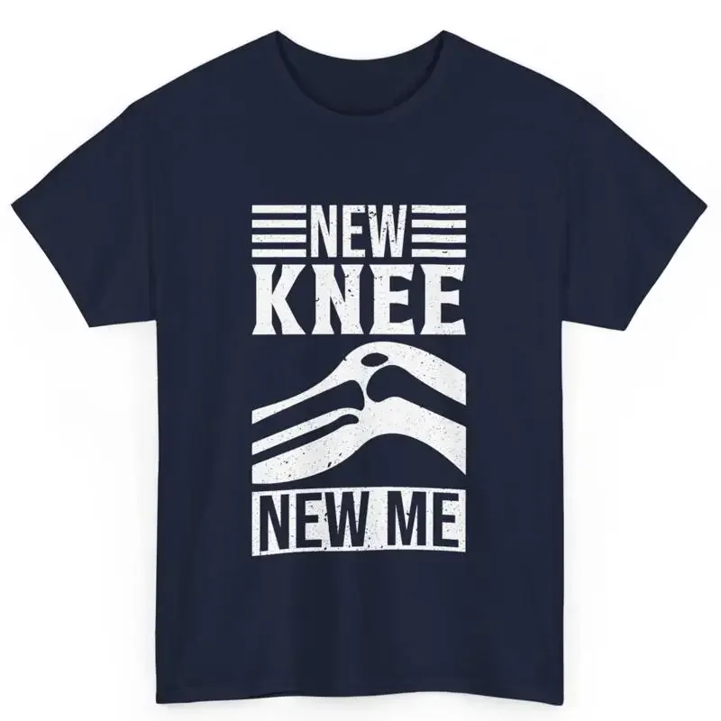 Knee Surgery New Me Cotton T Shirt