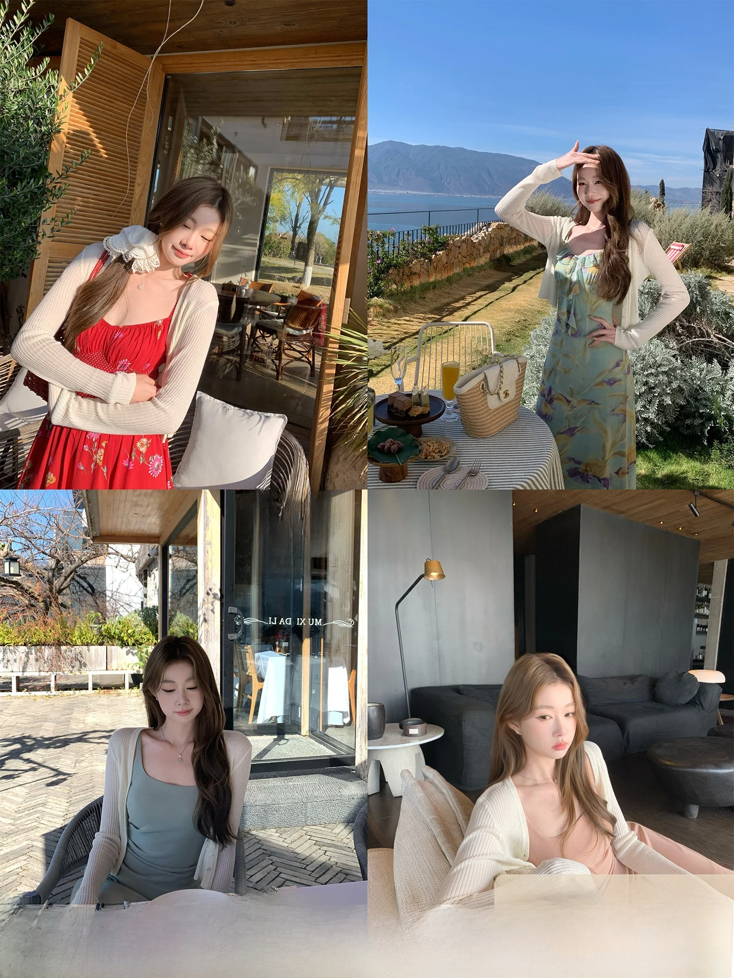 

Elegant Long Sleeve Women's Knitted Open Cardigan Lightweight Fleece-Like Top Breathable Summer Fashion Refined Style