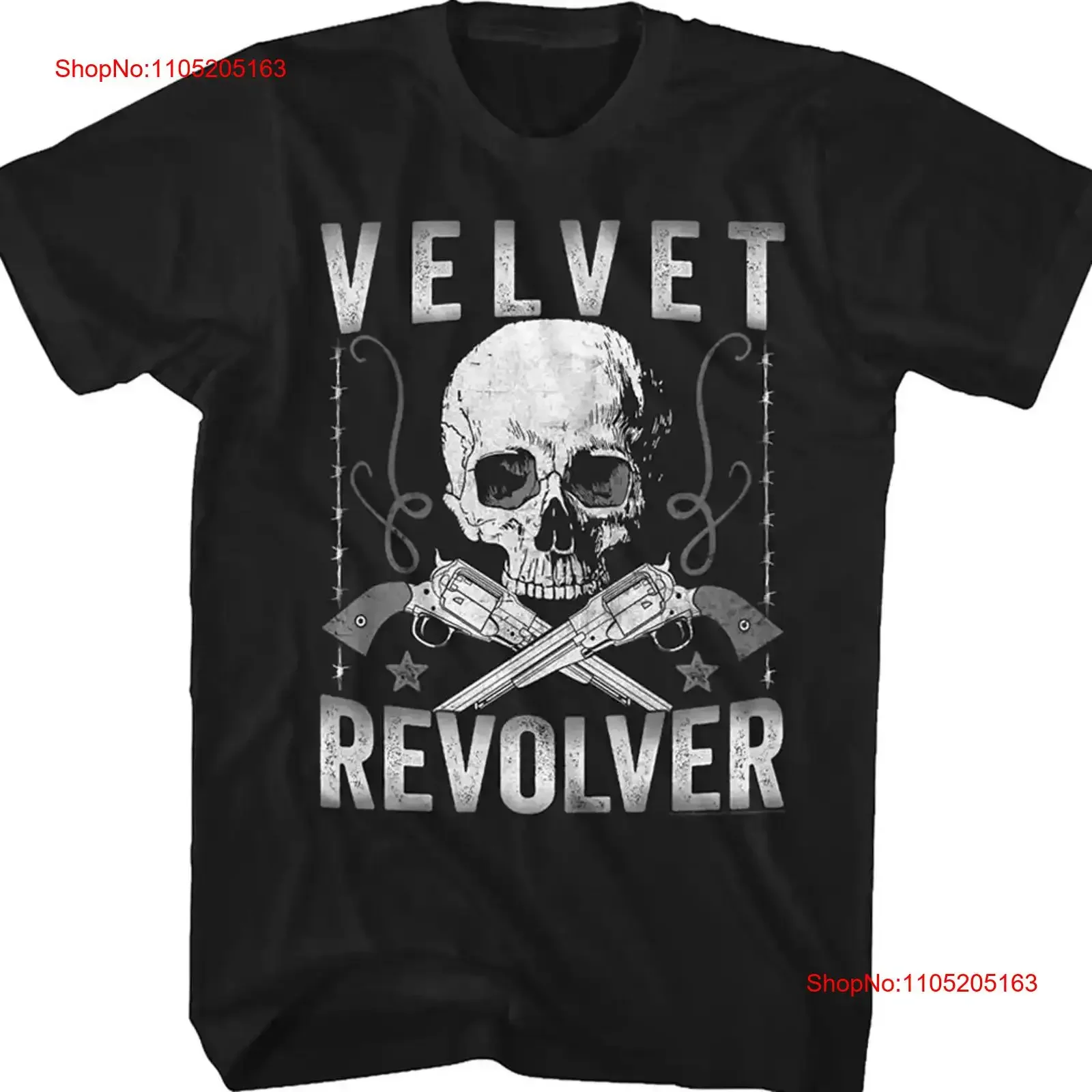 Velvet Revolver artwork skull black T shirt short sleeve All sizes S 5Xl 1T92 vintage Washed streetwear homme Soft Slightly