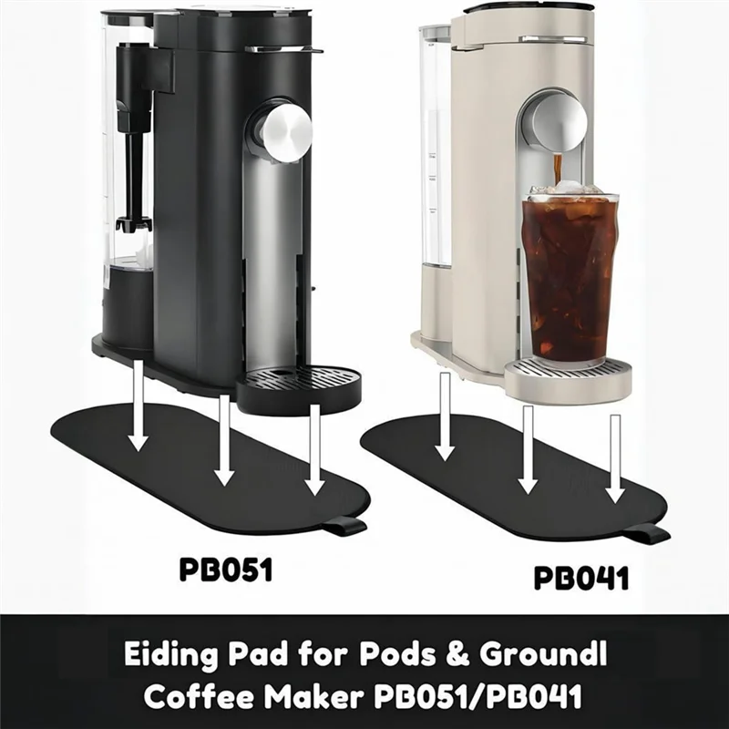 

B13C for Ninja PB051 PB041 Coffee Maker Replacement Sliding Pad Espresso Mat Designed To Fit Frozen Coffee Machines