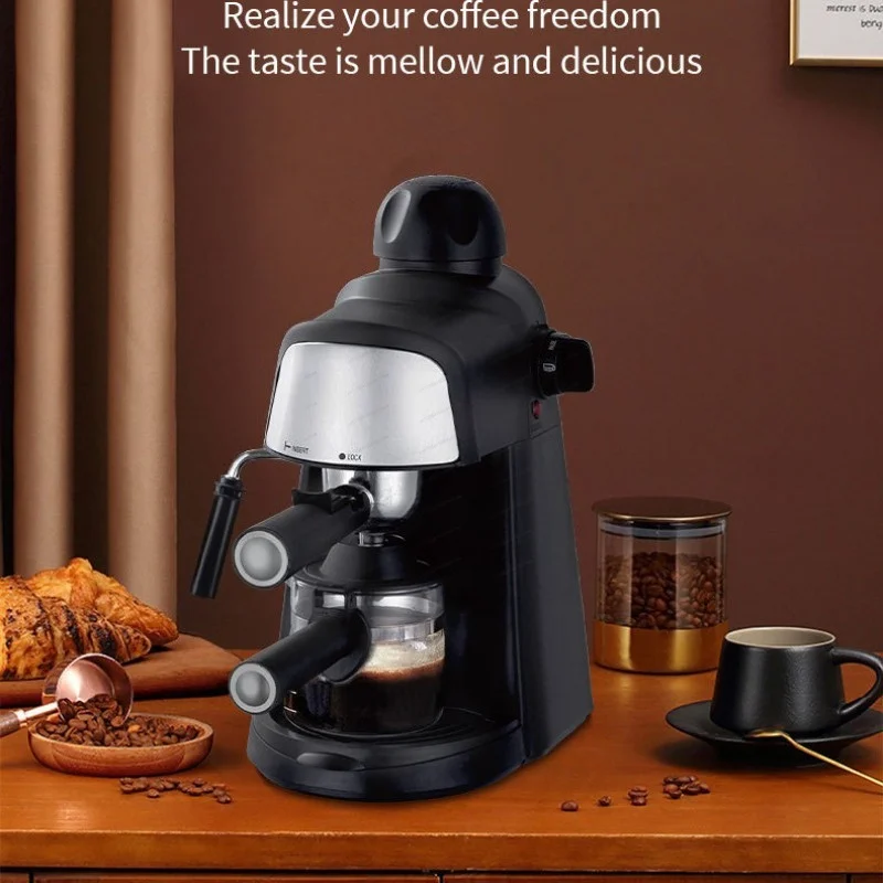 Multifunctional Semi-automatic Espresso Coffee Machine for Home Kitchen Cafe Coffee Making