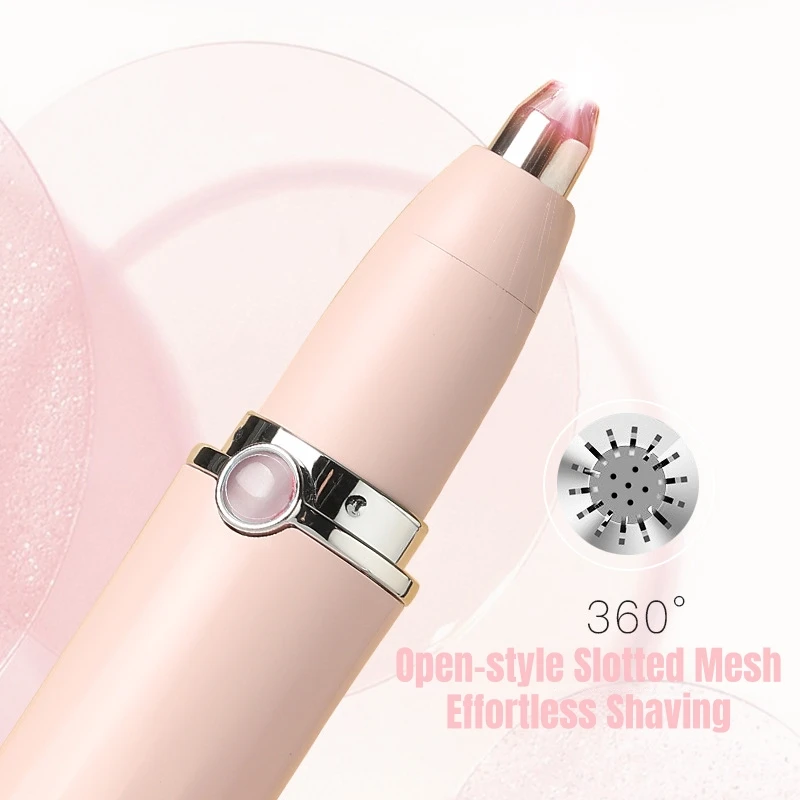 Eyebrow Trimmer for Women, Painless Electric Razor Rechargeable Eyebrow Hair Remover, Eye Brow & Face Epilator Hair Removal Tool