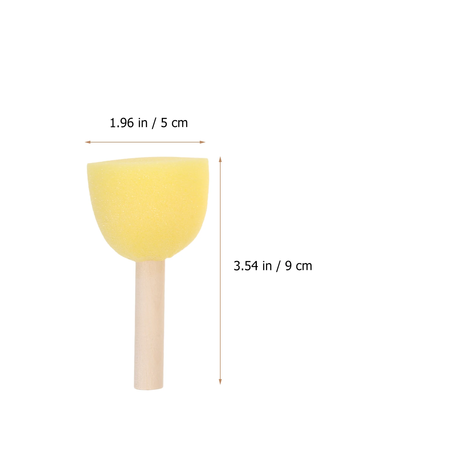 

25Pcs Kids Sponge Stampers Painting Brush Set for Fine Detail Watercolor Oil Acrylic Graffiti Drawing Supplies