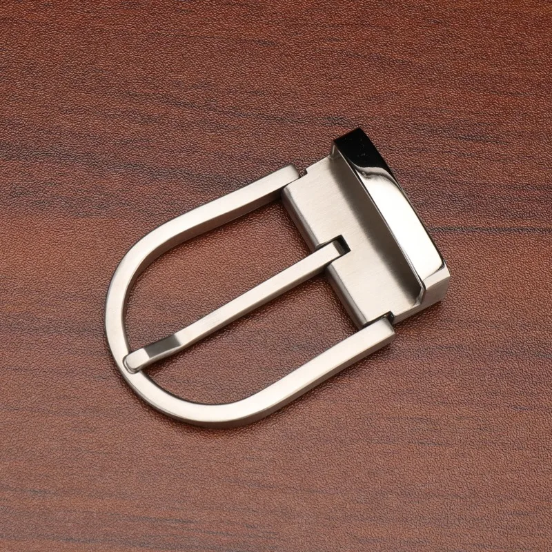 3.5 سنتيمتر التيتانيوم النقي هيبوالرجينيك حزام دبوس مشبك رئيس غير قابل للصدأ الرجال تنوعا عادية مناسبة ل 3.3-3.5 سنتيمتر أحزمة واسعة مشبك #2