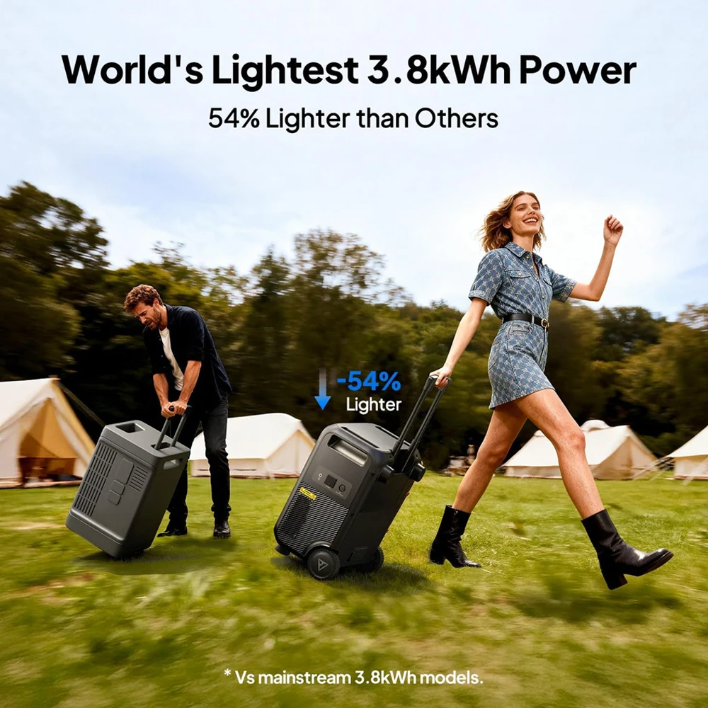 BLUETTI Elite 400 2600W 3840Wh Ultra Large Capacity Solar Power Station Multi High Power Ports Fast Dual Charging 6000 Long Cycle Battery Pack for RV Trailer Overlanding Permanent Off Grid Cabin Camping view 7