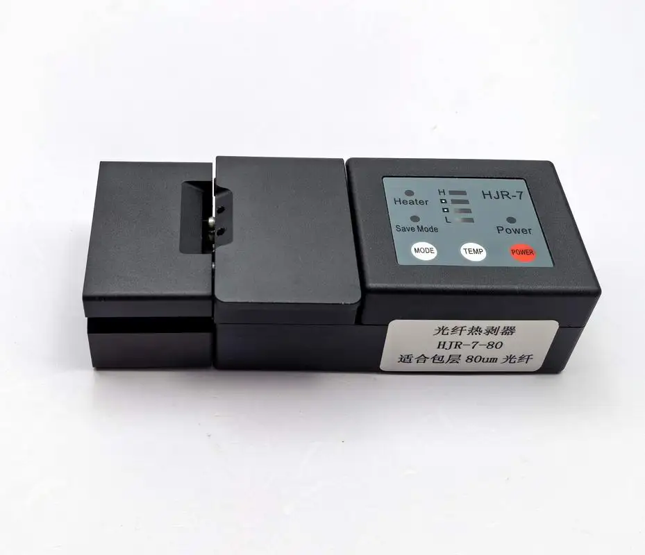 fiber-optic-thermal-stripper-hjr-7-80-cleaver-efc-6s-for-polarization-maintaining-fiber-80μm-cladding-hot-stripping-and-cuttin