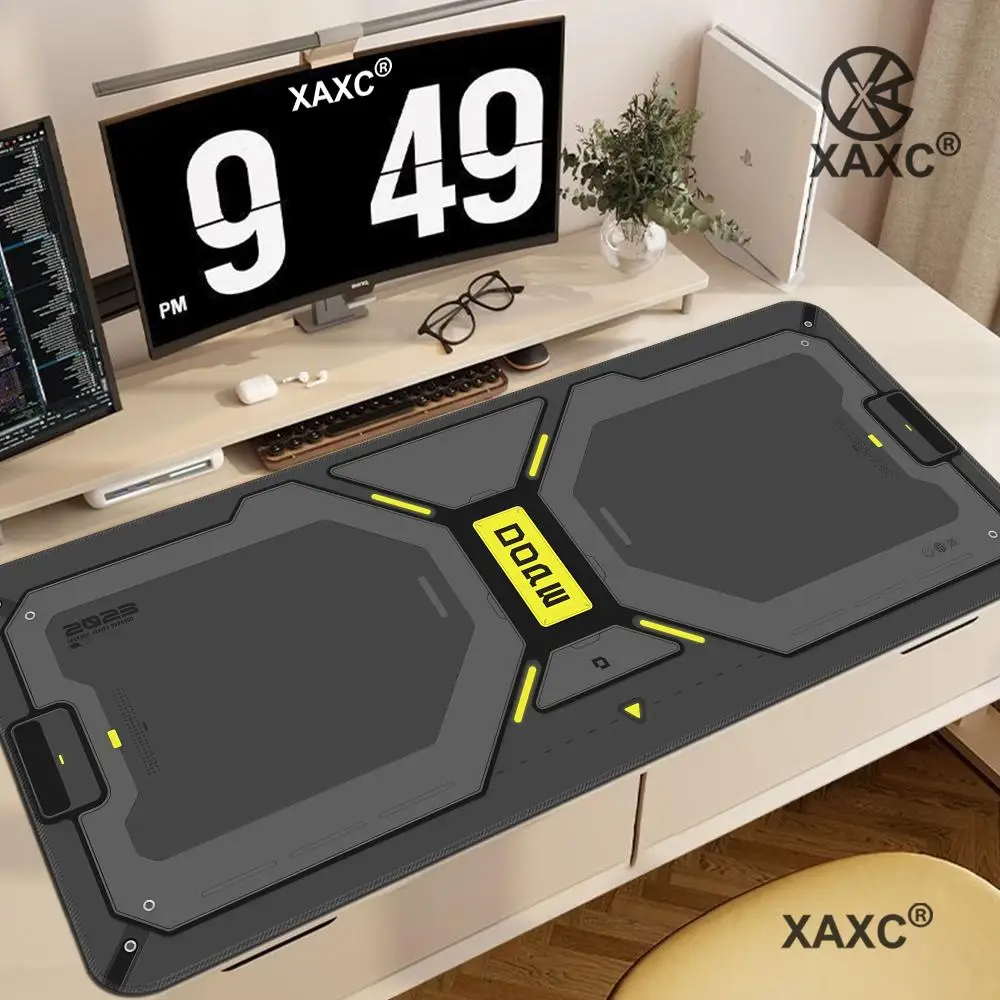 

New Simple Black Mouse Pad Large Laptop Gamer Keyboard Mouse Mat XXL Large HYBXXC Gaming Non-slip rubber PC Office Desk Mats