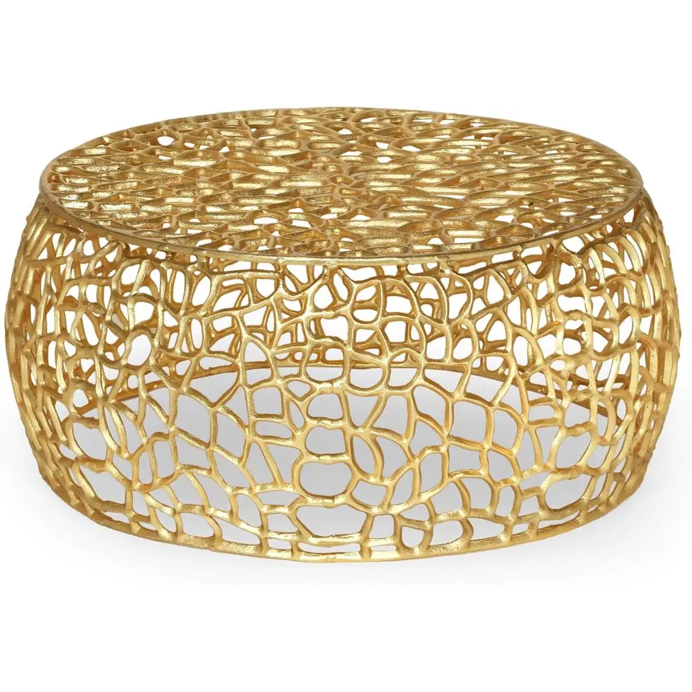 

Gold 310321 Coffee Table, 27.5 Square, 12.5 Tall by Great Deal Furniture
