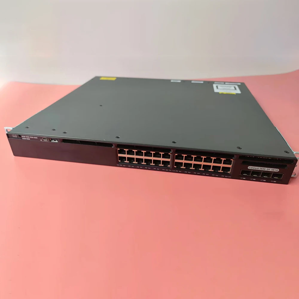 WS-C3650-24TS- L For Cisco Gigabit 24 Port Switch