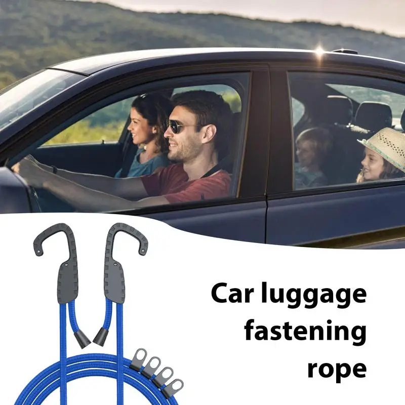 Bungee Cords For Car Adjustable Bungee Cords Stretchy Tie Down Straps Motorbikes Bicycles Shopping Carts Heavy Duty Cords For Dr