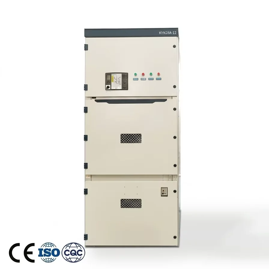 KYN28A-12 12kV Indoor Moveable High Voltage Switchgear AC Metal Armored Power Distribution Panel for Infrastructure Project