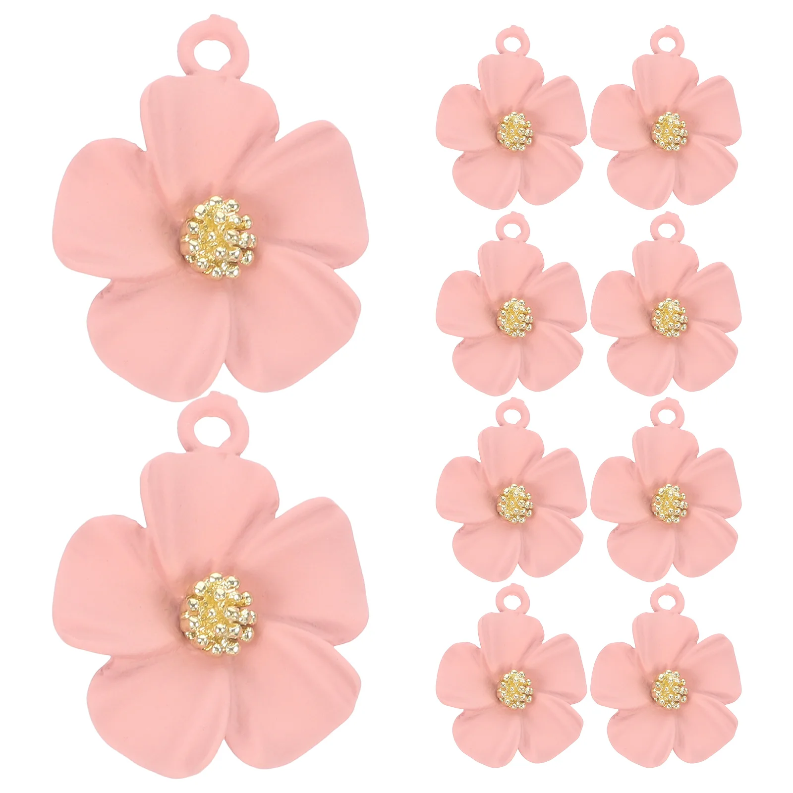 

10 Pcs Earrings Acrylic Jewelry Charms Small Charms for Bracelet Making Necklace Kits Adults Lightweight Gifts