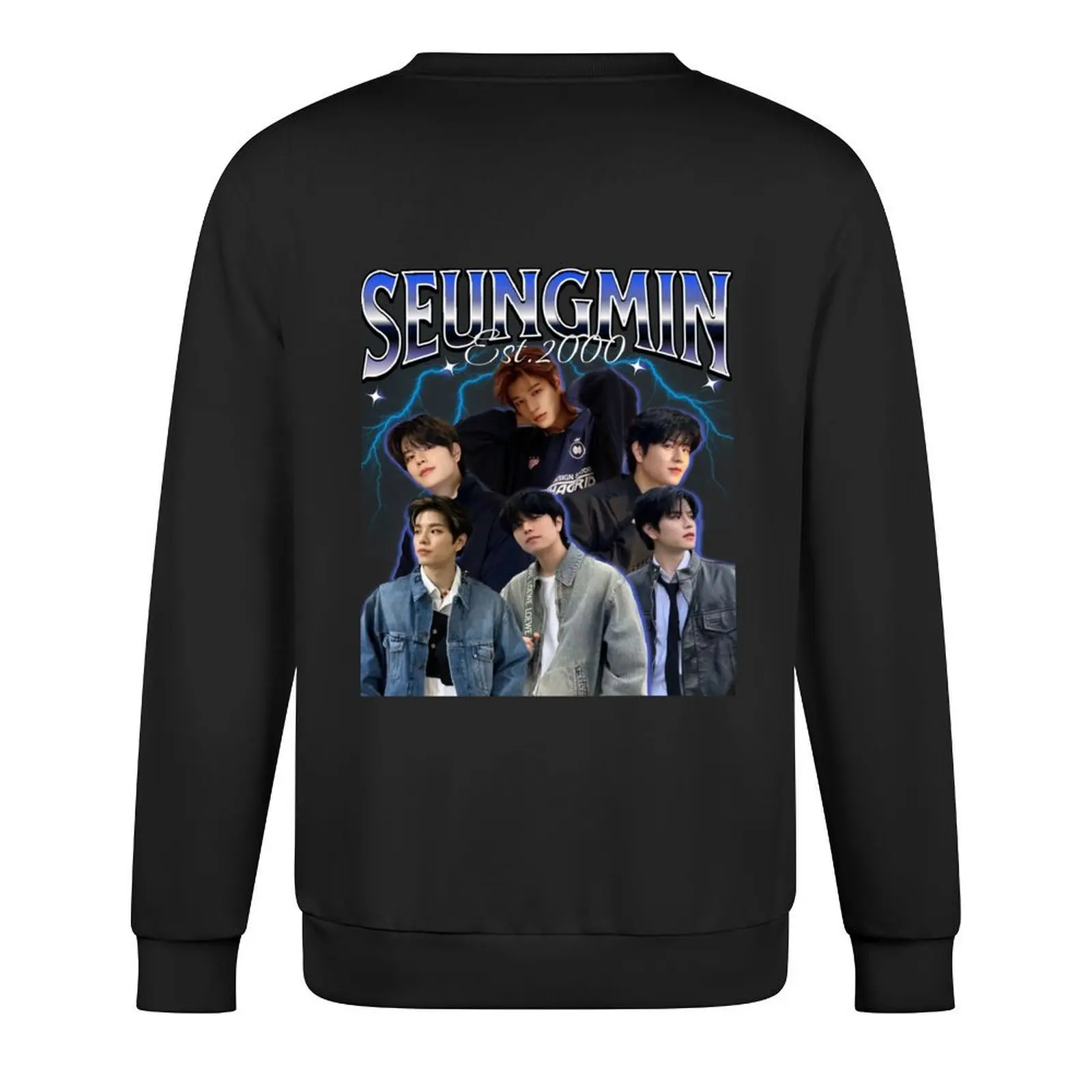Seungmin 90s البلوز الملابس الجمالية الملابس الكورية الرجال الشتاء سترة الرجال معطف مقنعين البلوز