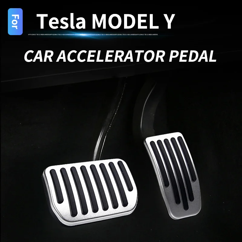 

Accelerator brake pedal protective cover interior modification accessories car supplies For Tesla Model Y 3 2021 2022