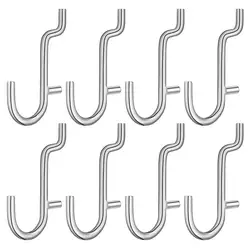 20/50/100pcs Peg Board Hook J Shape Display Hook Shelf Hanger Pegboard Heavy Duty Shelf For Peg Board Tool Organizer