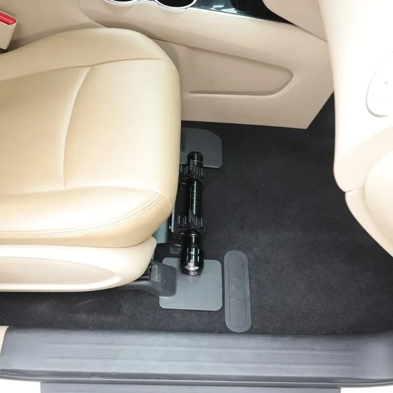 

Для Nissan Pathfinder 2013-2018 алюминиевый сплав черный автомобильный держатель фонарика под сиденьем кронштейн интерьерные автомобильные аксессуары