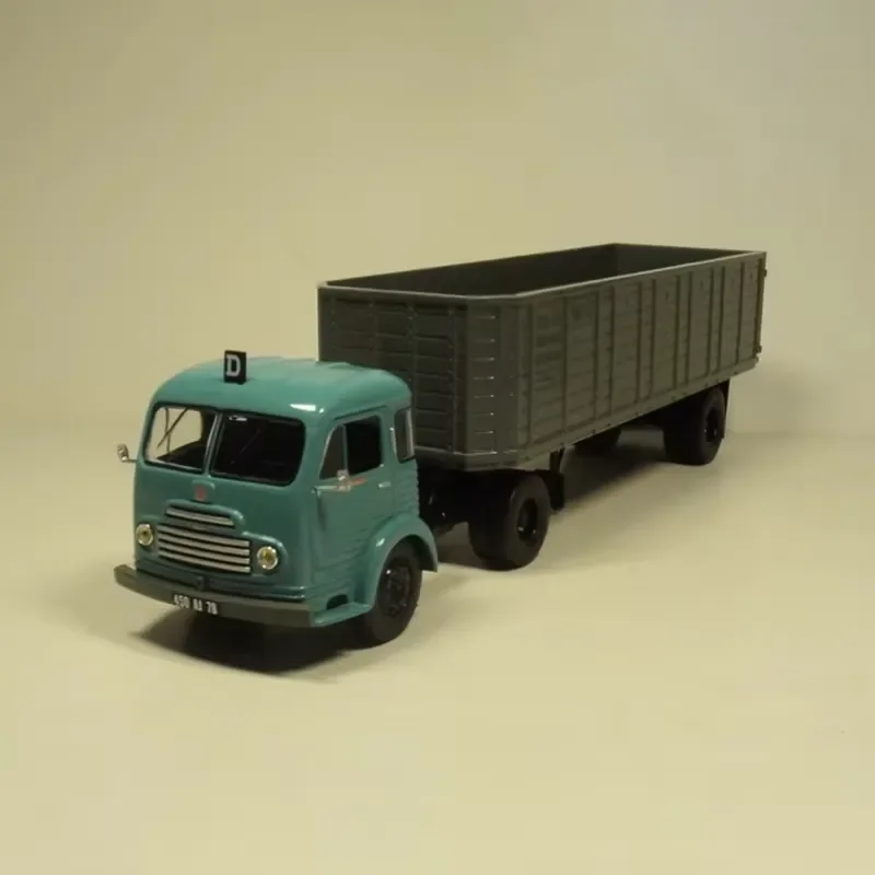 for IXO 1:43 SAF Cargo Truck Diecast Alloy Model Static Simulation Ornament Collectible Finished Toy Vehicle Display Piece