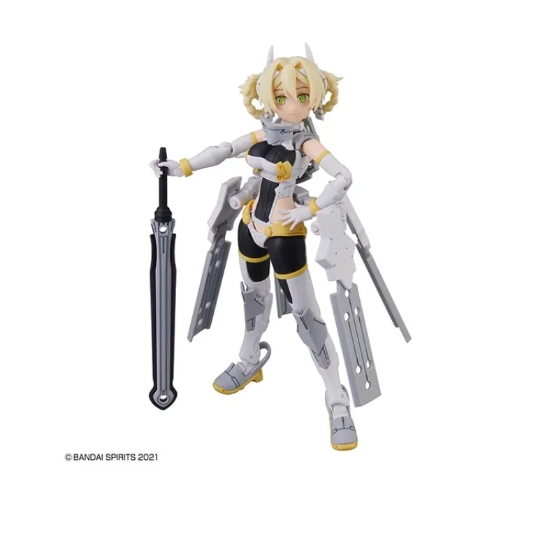 

Bandai 30MS SIS-F00 YUFIA Animation Color Matching A Knight Machine Assembling Model Can Do A Model Display Gift Toys