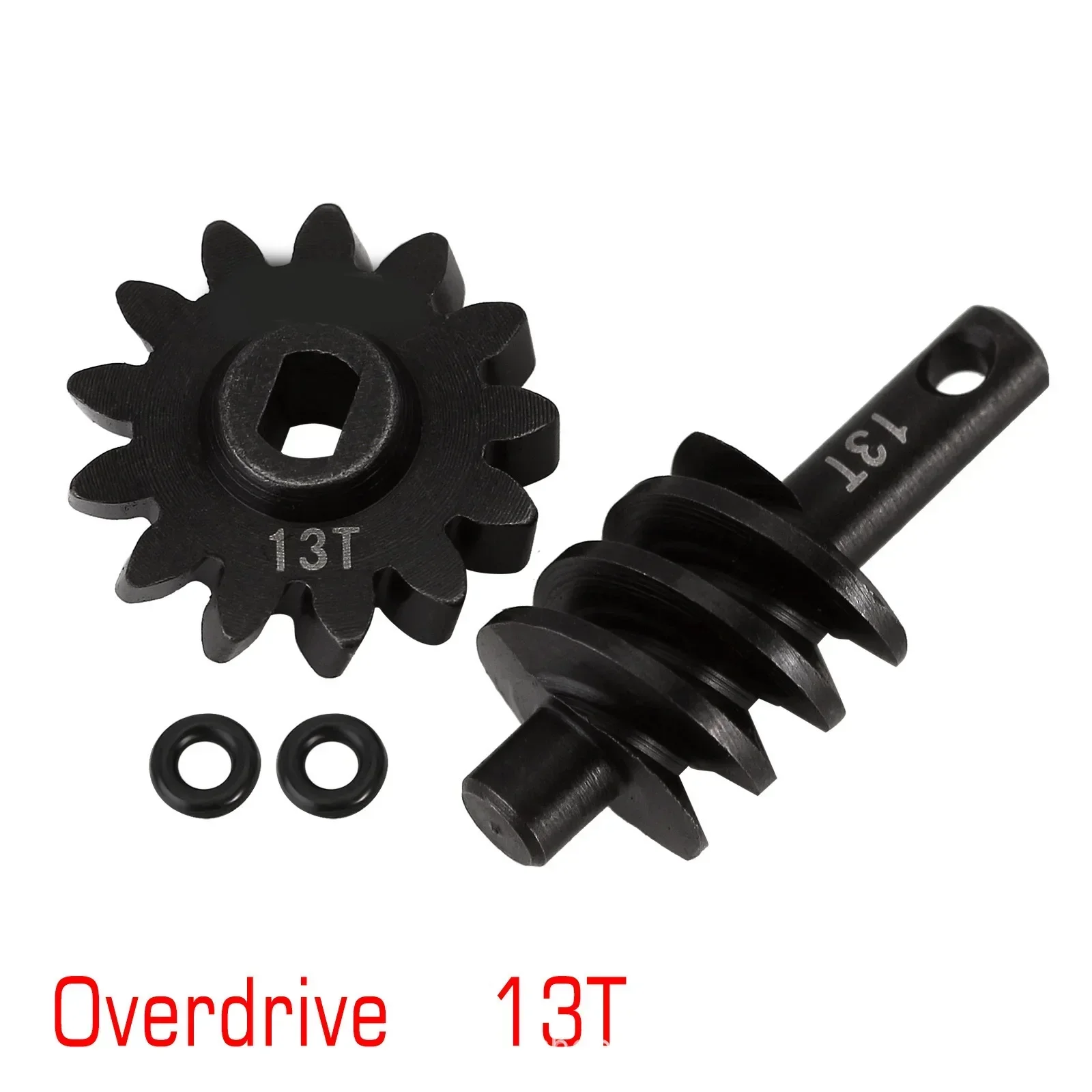 

Overdrive Underdrive Worm Differential Axle Steel Gears 12T 13T 14T 16T For 1/24 RC Crawler Car Axial SCX24 Upgrade