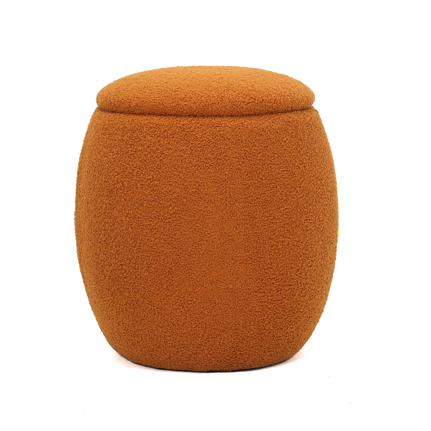 Modern Durable Fabric Storage Ottoman for Living Room Home Office & Apartment Use-Customizable Color Home Furniture