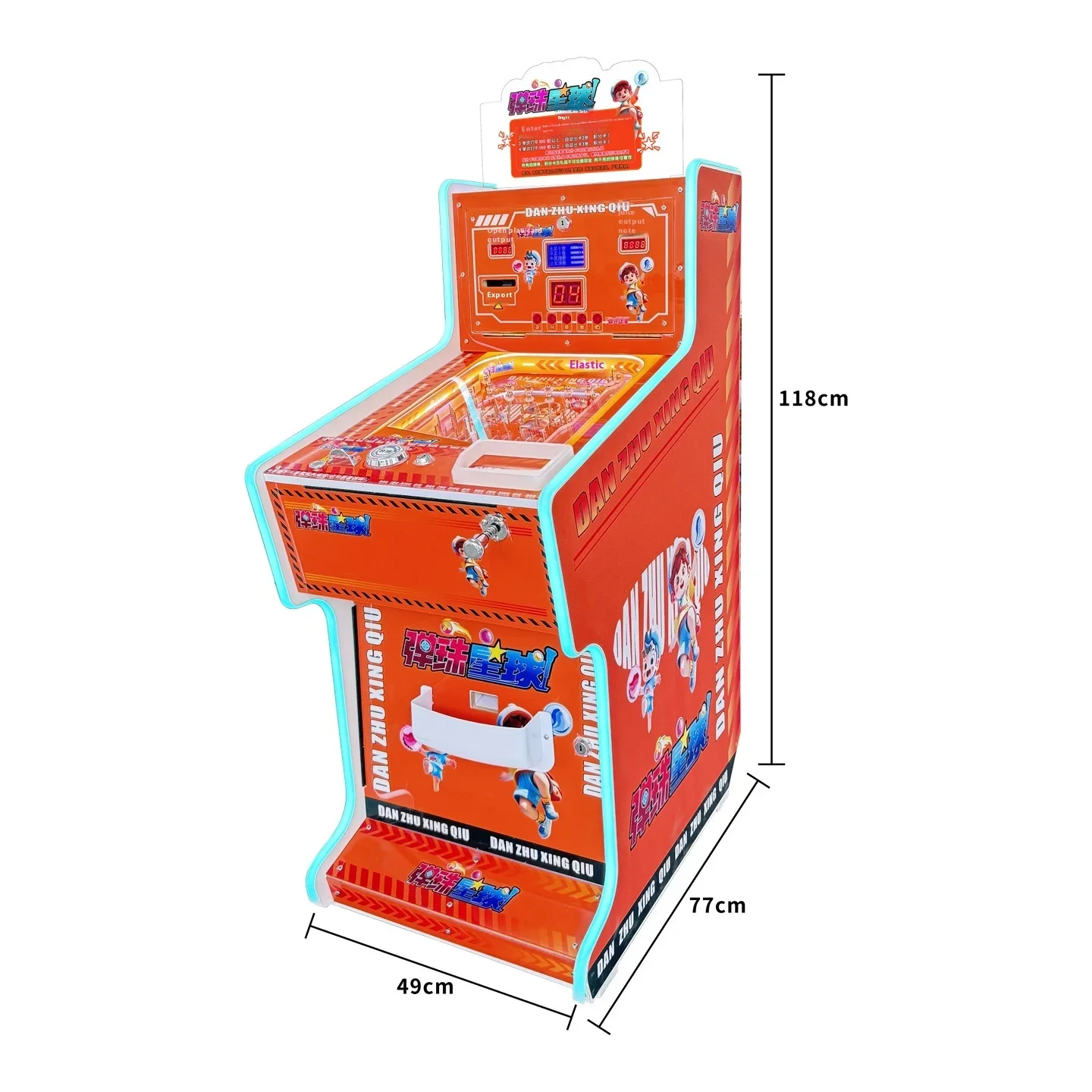 High Quality Pinball Machine Arcade Game Vintage Cheap 5/6/7 Balls Coin Operated Mechanical Pinball Machine For Kids