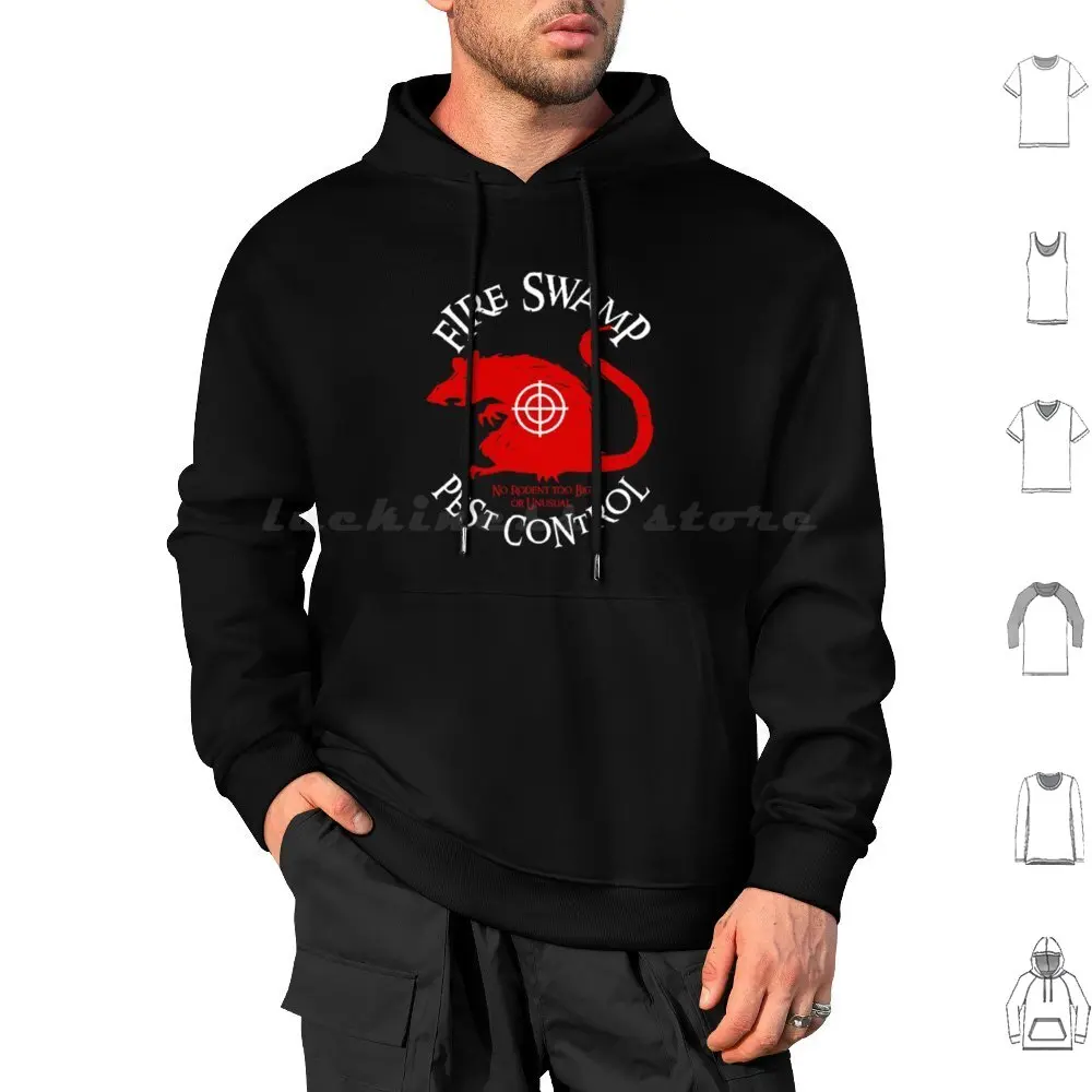 Fire Swamp Pest Control-Rous Hoodies Long Sleeve Princess Bride The Princess Bride Princess Movie Bride Funny Princess