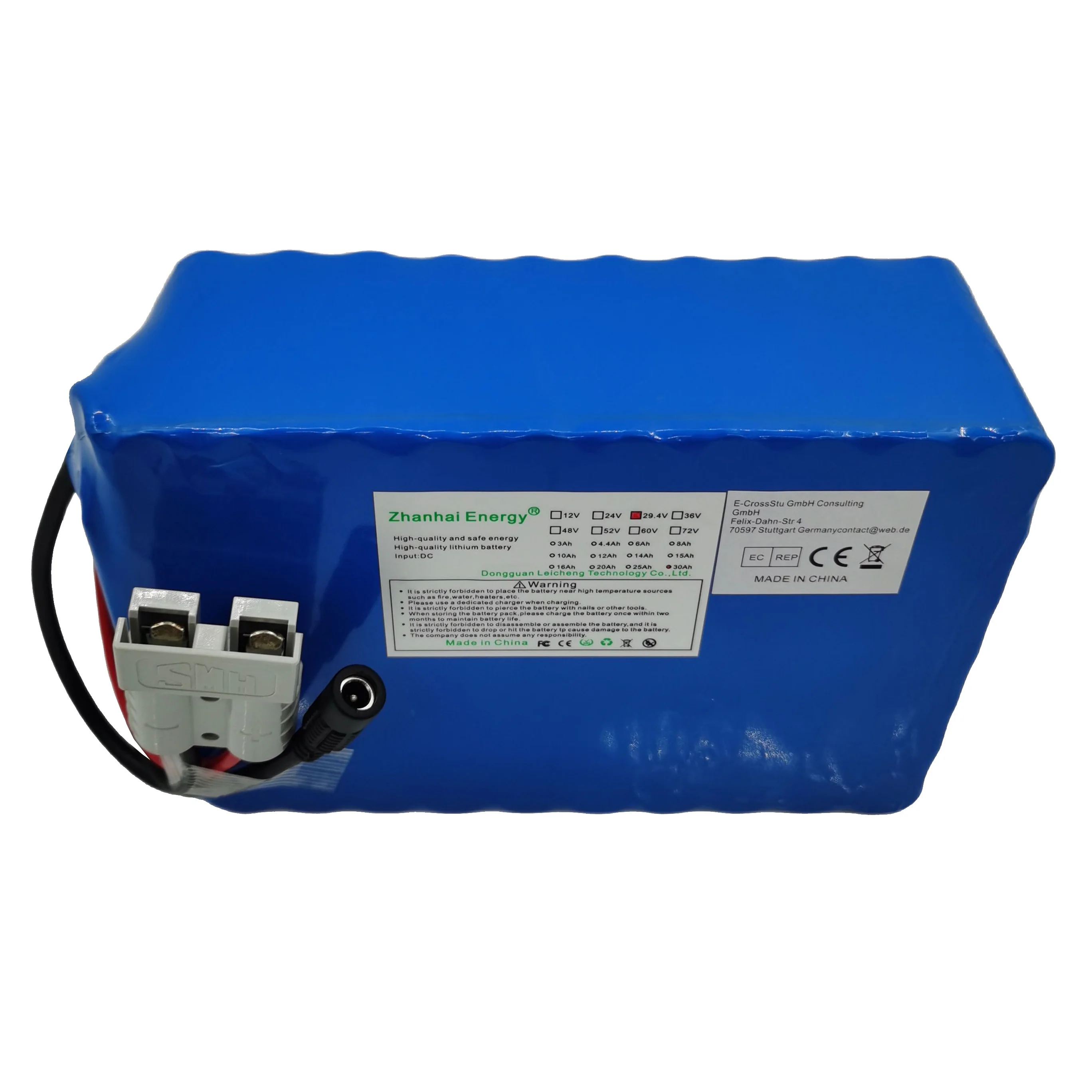 24V 29.4V 35Ah 32Ah 29Ah 26Ah 24Ah  18650 Li-Ion Rechargeable Battery Pack 7S 10P For Below 1000W Electric Bicycles Motorcycles